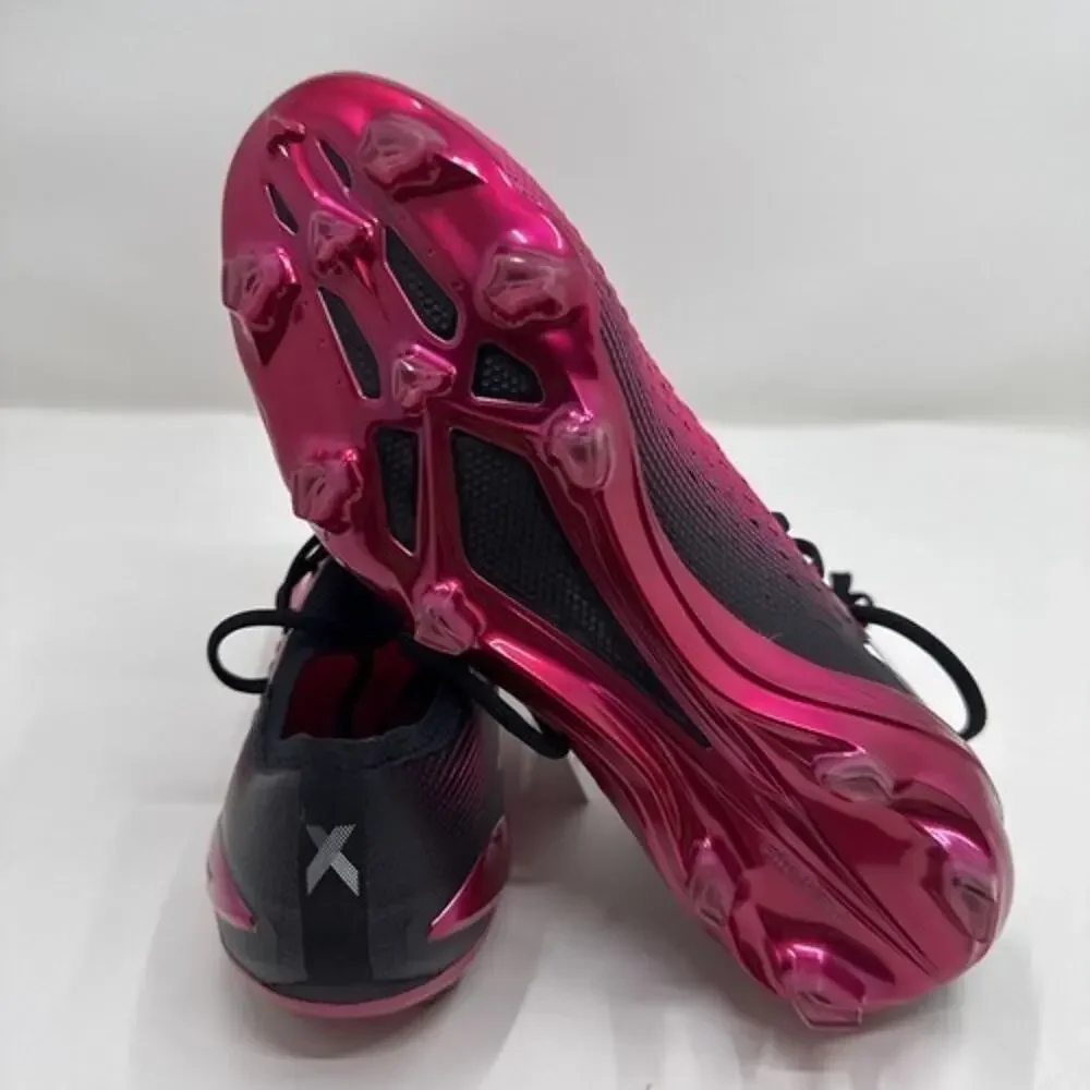 Adidas X Speedportal.1 FG Pink Black Soccer Cleats GZ5108 Size: M6.5/W7.5